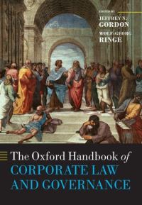 Book Cover for The Oxford Handbook of Corporate Law and Governance by Jeffrey N Gordon, WolfGeorg Ringe