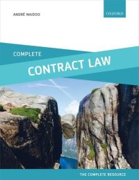 Book Cover for Complete Contract Law by André Naidoo
