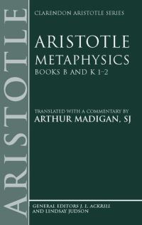 Book Cover for Metaphysics by Aristotle, Arthur Madigan