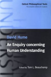 Book Cover for An Enquiry Concerning Human Understanding by David Hume