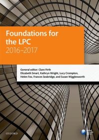 Book Cover for Foundations for the LPC by Elizabeth Smart
