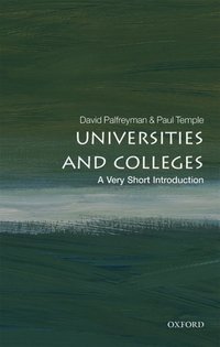Book Cover for Universities and Colleges by David Palfreyman, Paul Temple