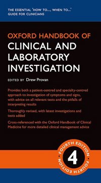 Book Cover for Oxford Handbook of Clinical and Laboratory Investigation by Drew Provan