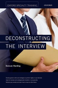 Book Cover for Deconstructing the Interview by Duncan Harding