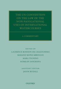 Book Cover for The UN Convention on the Law of the Non-Navigational Uses of International Watercourses by Laurence Boisson de Chazournes, Makane Moïse Mbengue, Mara Tignino, Komlan Sangbana, Jason Rudall