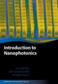 Book Cover for Introduction to Nanophotonics by Henri Benisty, JJ Greffet, Ph Lalanne