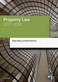 Book Cover for Property Law, 2017-2018 by Robert M Abbey, Mark B Richards