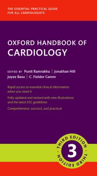 Book Cover for Oxford Handbook of Cardiology by Punit Ramrakha, Jonathan Hill, Joyee Basu, C Fielder Camm