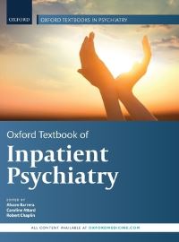 Book Cover for Oxford Textbook of Inpatient Psychiatry by Alvaro Barrera, Caroline Attard, Robert Chaplin