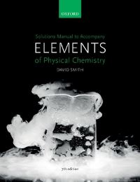 Book Cover for US Solutions Manual to Accompany Elements of Physical Chemistry 7E by David Smith