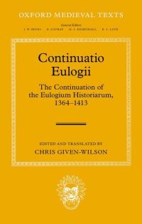 Book Cover for Continuatio Eulogii by British Library