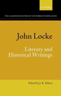 Book Cover for Literary and Historical Writings by John Locke