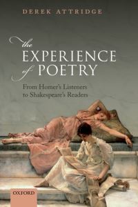 Book Cover for The Experience of Poetry by Derek Attridge