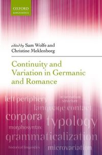 Book Cover for Continuity and Variation in Germanic and Romance by Sam Wolfe, Christine Meklenborg