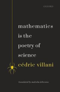 Book Cover for Mathematics Is the Poetry of Science by Cédric Villani
