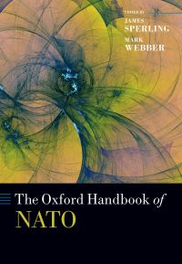 Book Cover for The Oxford Handbook of NATO by James Sperling, Mark Webber