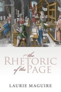 Book Cover for The Rhetoric of the Page by Laurie E Maguire