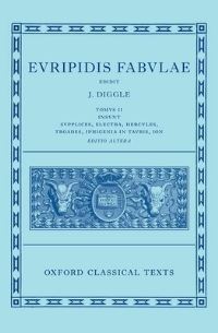 Book Cover for Euripides by James Diggle
