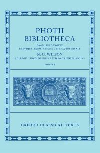 Book Cover for Photius: Bibliotheca (Photii Bibliotheca) by N G Wilson