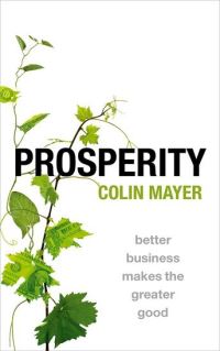 Book Cover for Prosperity by C P Mayer