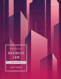 Book Cover for Introduction to Business Law by Lucy Jones
