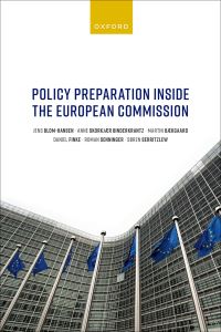 Book Cover for Policy Preparation Inside the European Commission by Jens BlomHansen