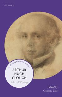 Book Cover for Arthur Hugh Clough by Gregory Tate