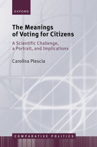 Book Cover for The Meaning of Voting for Citizens by Carolina Plescia