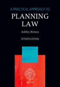 Book Cover for A Practical Approach to Planning Law by Ashley Bowes