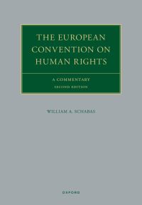 Book Cover for The European Convention on Human Rights by William A Schabas