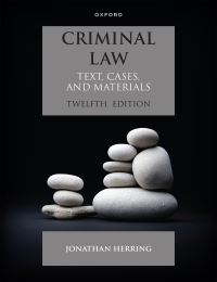 Book Cover for Criminal Law by Jonathan Herring