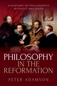Book Cover for Philosophy in the Reformation by Peter Adamson