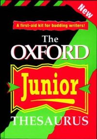 Book Cover for The Oxford Junior Thesaurus by Alan Spooner