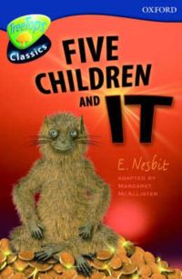 Book Cover for Five Children and It by Margaret McAllister, E Nesbit