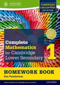 Book Cover for Complete Mathematics for Cambridge Lower Secondary Homework Book 1 (First Edition) - Pack of 15 by Sue Pemberton