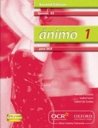 Book Cover for Ánimo Para OCR 1 by Isabel Alonso de Sudea, Vincent Everett, María Isabel Isern Vivancos