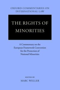 Book Cover for The Rights of Minorities in Europe by M Weller