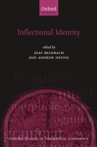 Book Cover for Inflectional Identity by Asaf Bachrach, Andrew Nevins