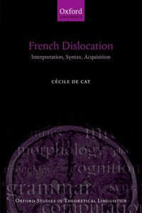 Book Cover for French Dislocation by Cécile De Cat