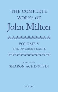 Book Cover for The Complete Works of John Milton. Volume V Divorce Tracts by John Milton