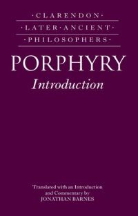 Book Cover for Porphyry Introduction by Porphyry, Jonathan Barnes