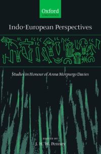 Book Cover for Indo-European Perspectives by Anna Morpurgo Davies, J H W Penney