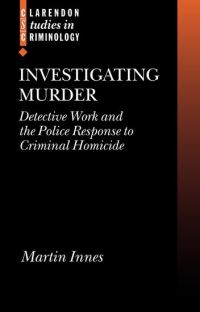 Book Cover for Investigating Murder by Martin Innes
