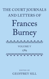 Book Cover for The Court Journals and Letters of Frances Burney. Volume V 1789 by Fanny Burney