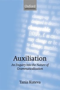 Book Cover for Auxiliation by Tania Kuteva