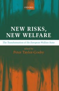 Book Cover for New Risks, New Welfare by Peter TaylorGooby