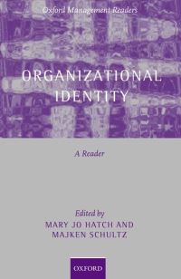 Book Cover for Organizational Identity by Mary Jo Hatch, Majken Schultz