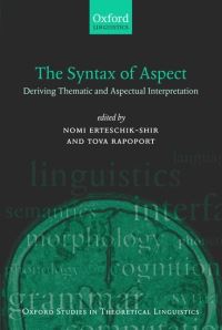 Book Cover for The Syntax of Aspect by Nomi ErteschikShir, Tova R Rapoport