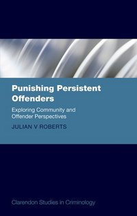 Book Cover for Punishing Persistent Offenders by Julian V Roberts