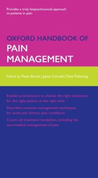 Book Cover for Oxford Handbook of Pain Management by Peter Brook, Jayne Connell, Tony Pickering